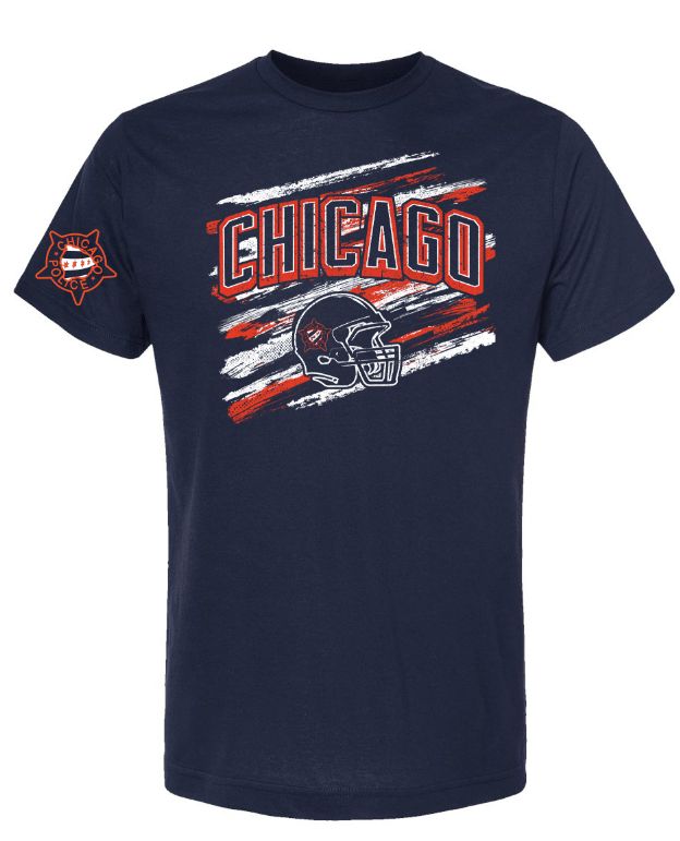Bear Head  with Star On Sleeve Tee