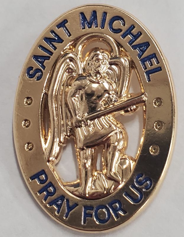 ST. MICHAEL LAPEL PIN