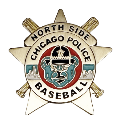 CPD NORTH SIDE BASEBALL LAPEL PIN