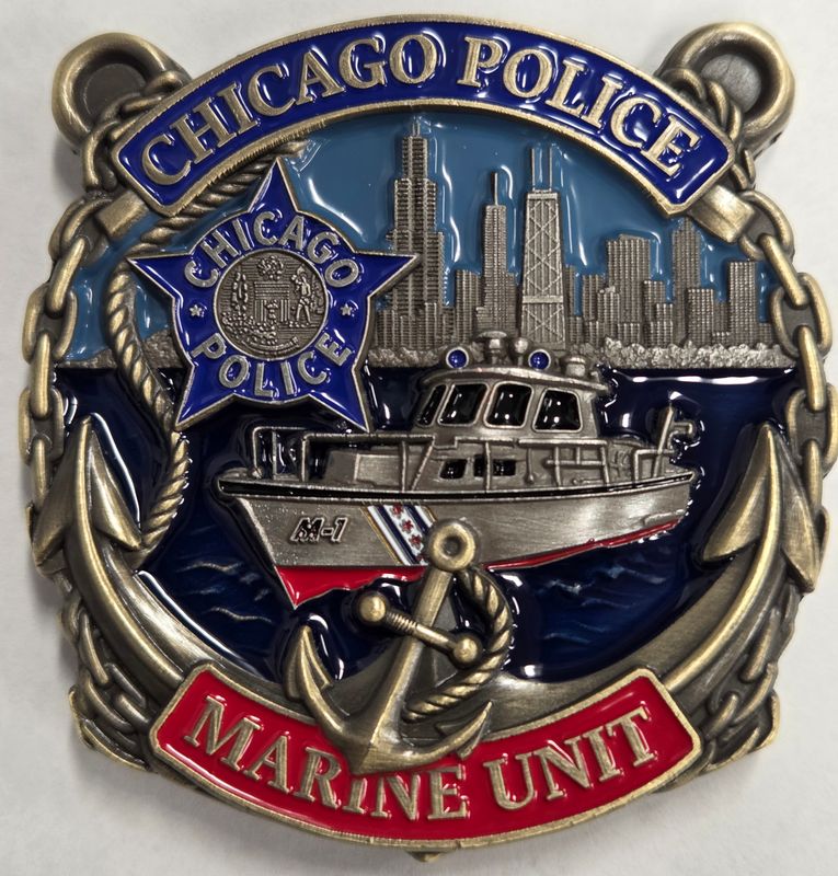 MARINE UNIT CHALLENGE COIN
