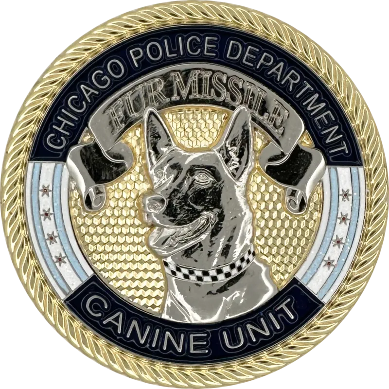 CANINE UNIT CHALLENGE COIN