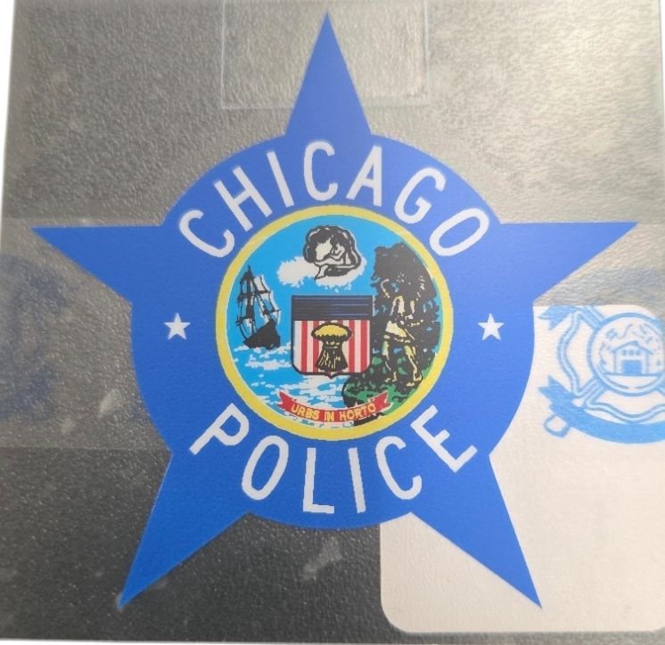 2.5" CPD STAR STICKER INSIDE