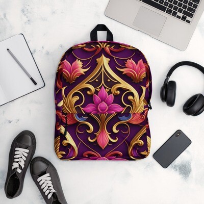 Pink - Gold - Purple - Backpack