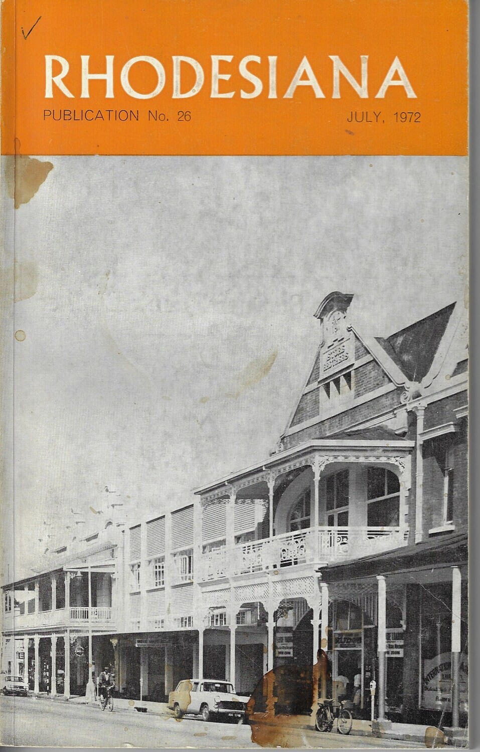 Rhodesiana Magazine (July 1972)
