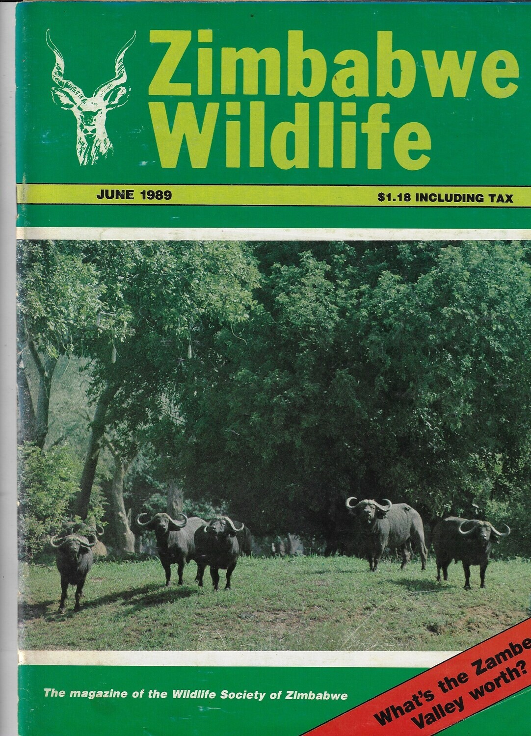 Zimbabwe Wildlife - June 1989