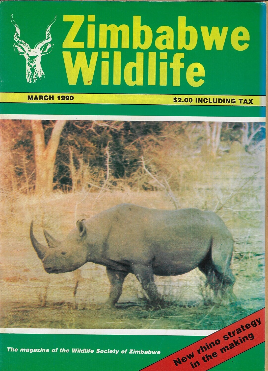 Zimbabwe Wildlife - March 1990
