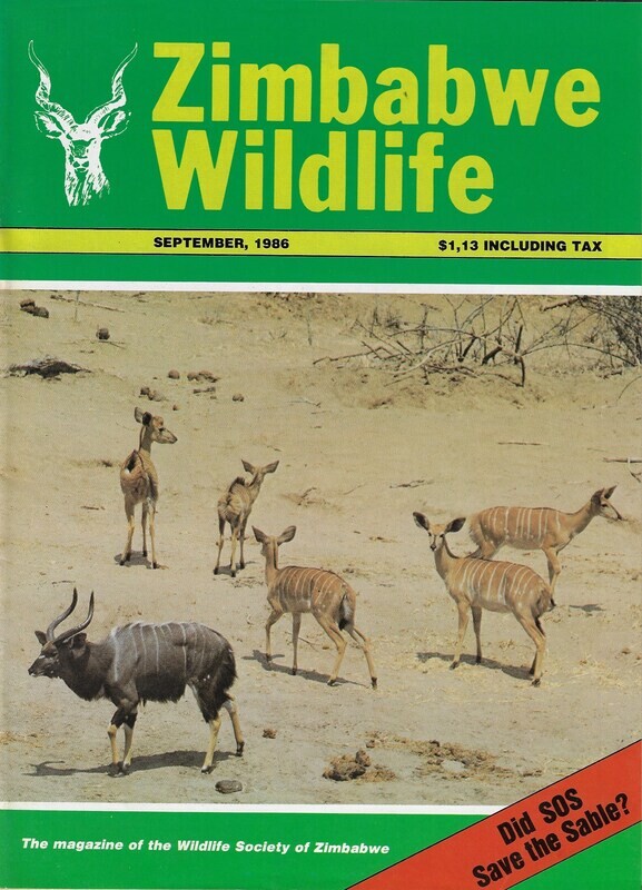 Zimbabwe Wildlife - September  1986