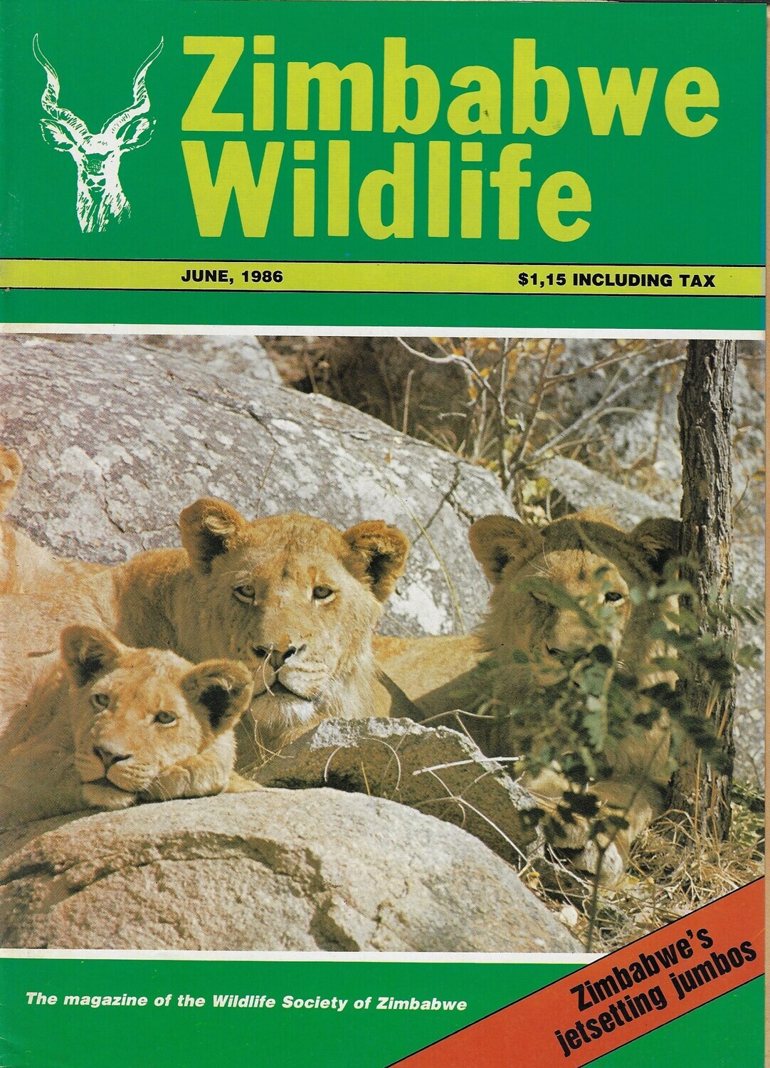 Zimbabwe Wildlife - June 1986