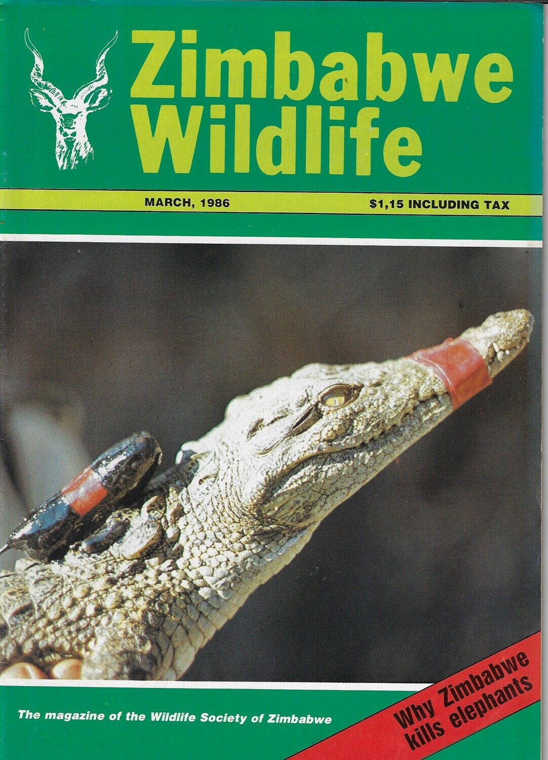 Zimbabwe Wildlife - March 1986