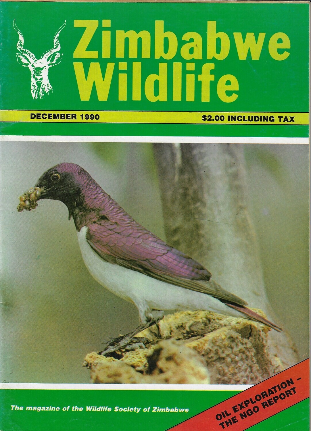Zimbabwe Wildlife - December 1990