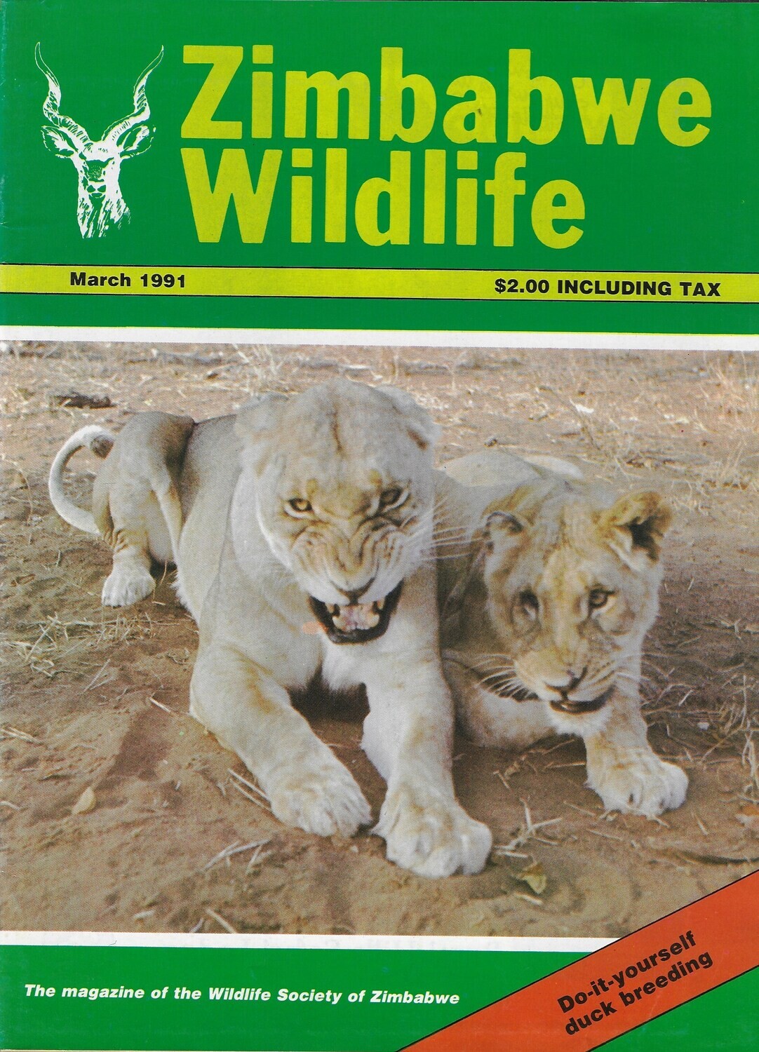 Zimbabwe Wildlife - March 1991