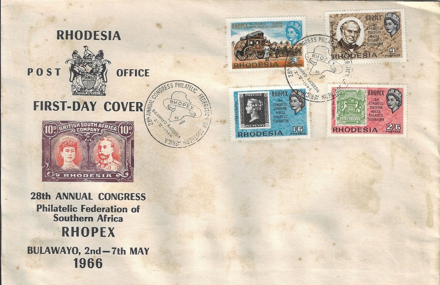 Rhodesia - RHOPEX 1967