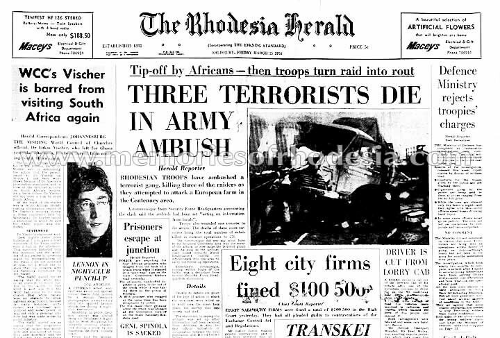Rhodesia Herald - xx  March xx