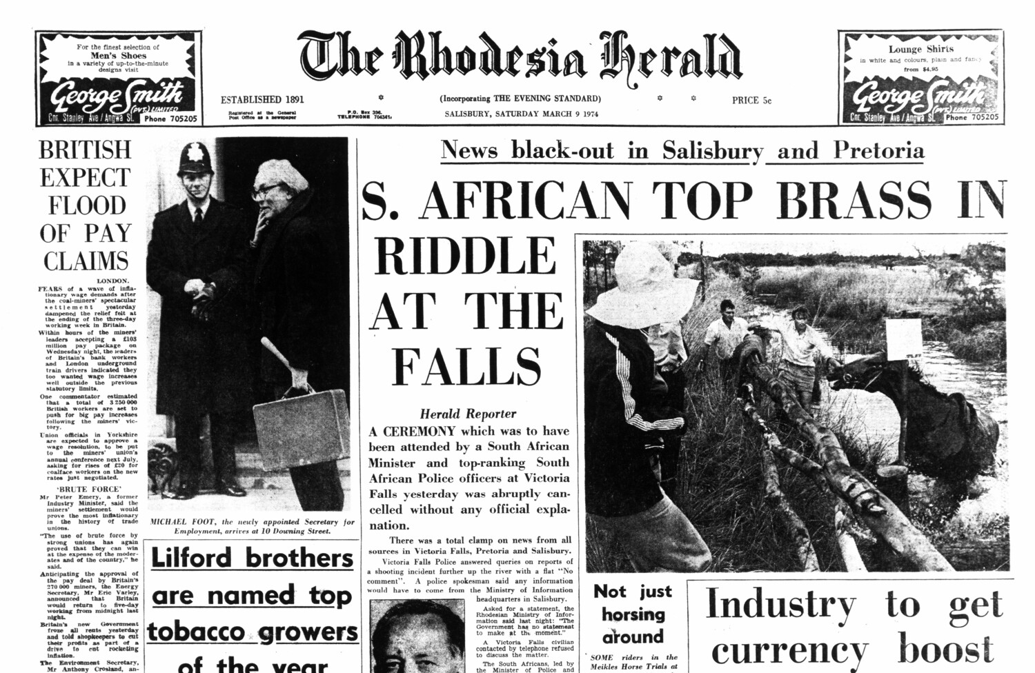 Rhodesia Herald - 9 March 1974