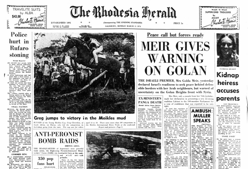Rhodesia Herald - 11 March 1974