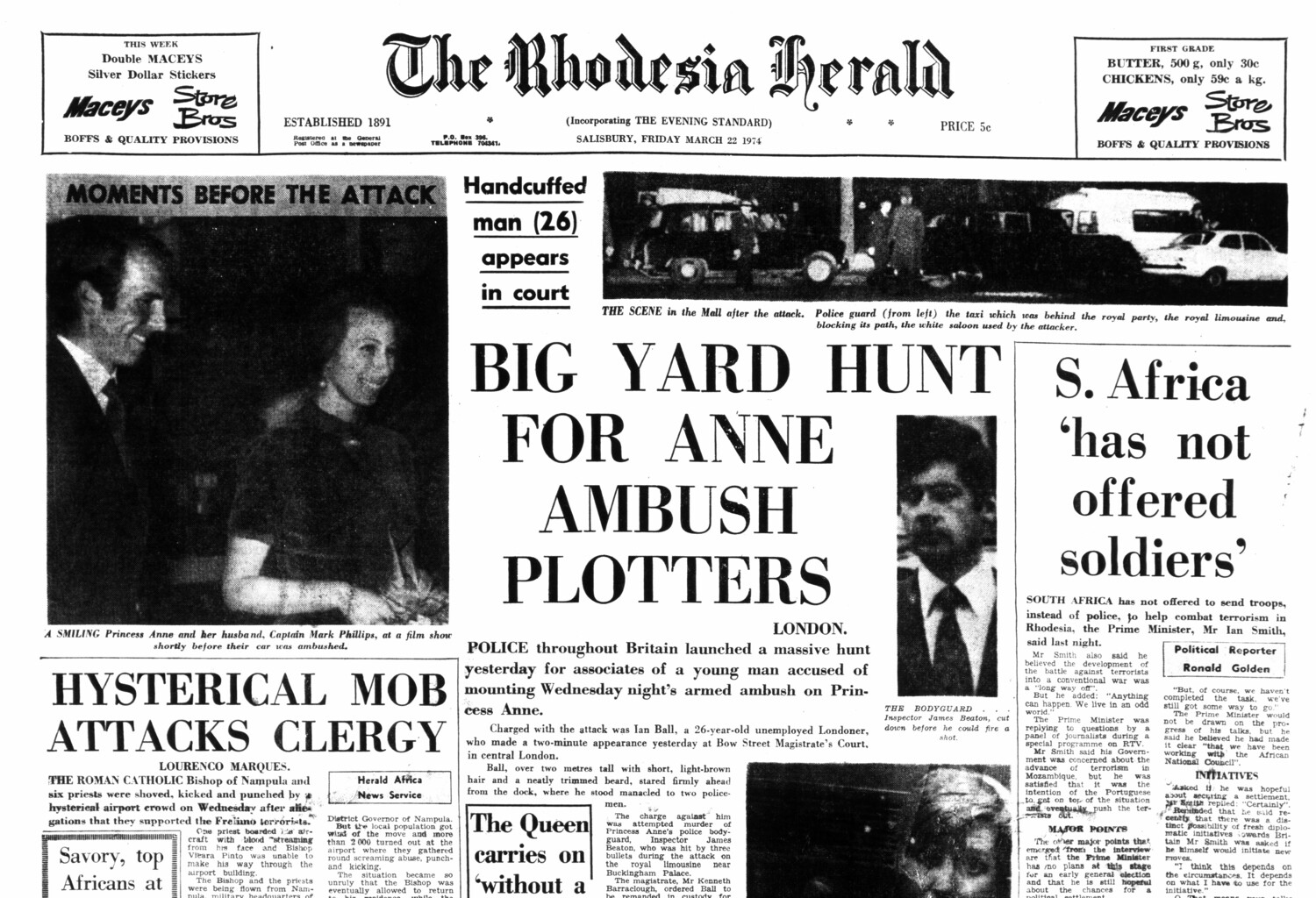 Rhodesia Herald - 22 March 1974