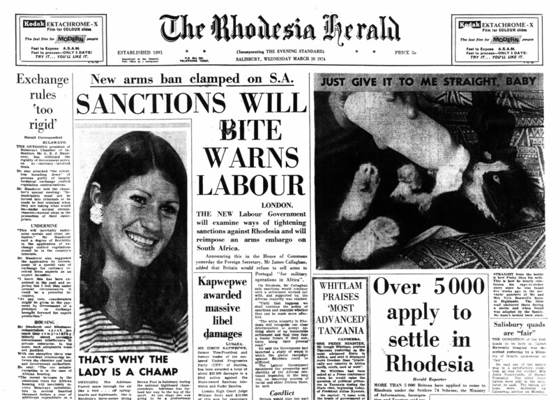 Rhodesia Herald - 20 March 1974