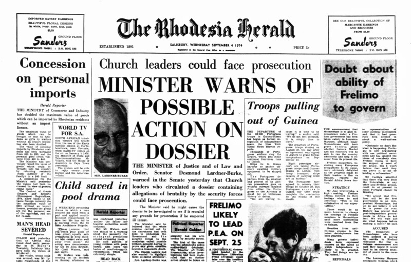 Rhodesia Herald - 4 September 1974