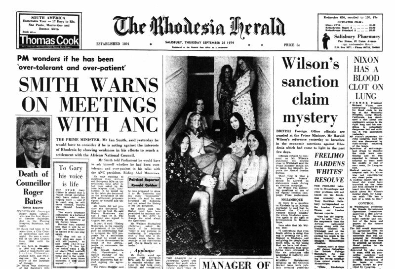 Rhodesia Herald - 26 September 1974