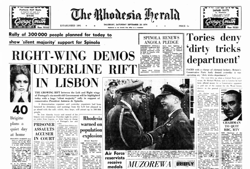 Rhodesia Herald - 28 September 1974