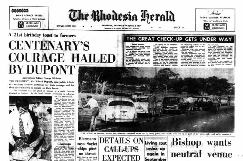 Rhodesia Herald - 5 October 1974