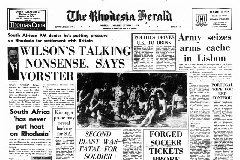 Rhodesia Herald - 3 October 1974