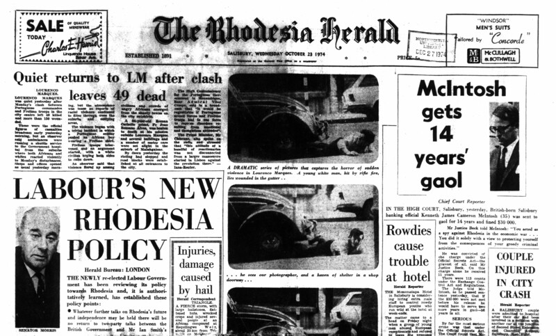 Rhodesia Herald - 23 October 1974