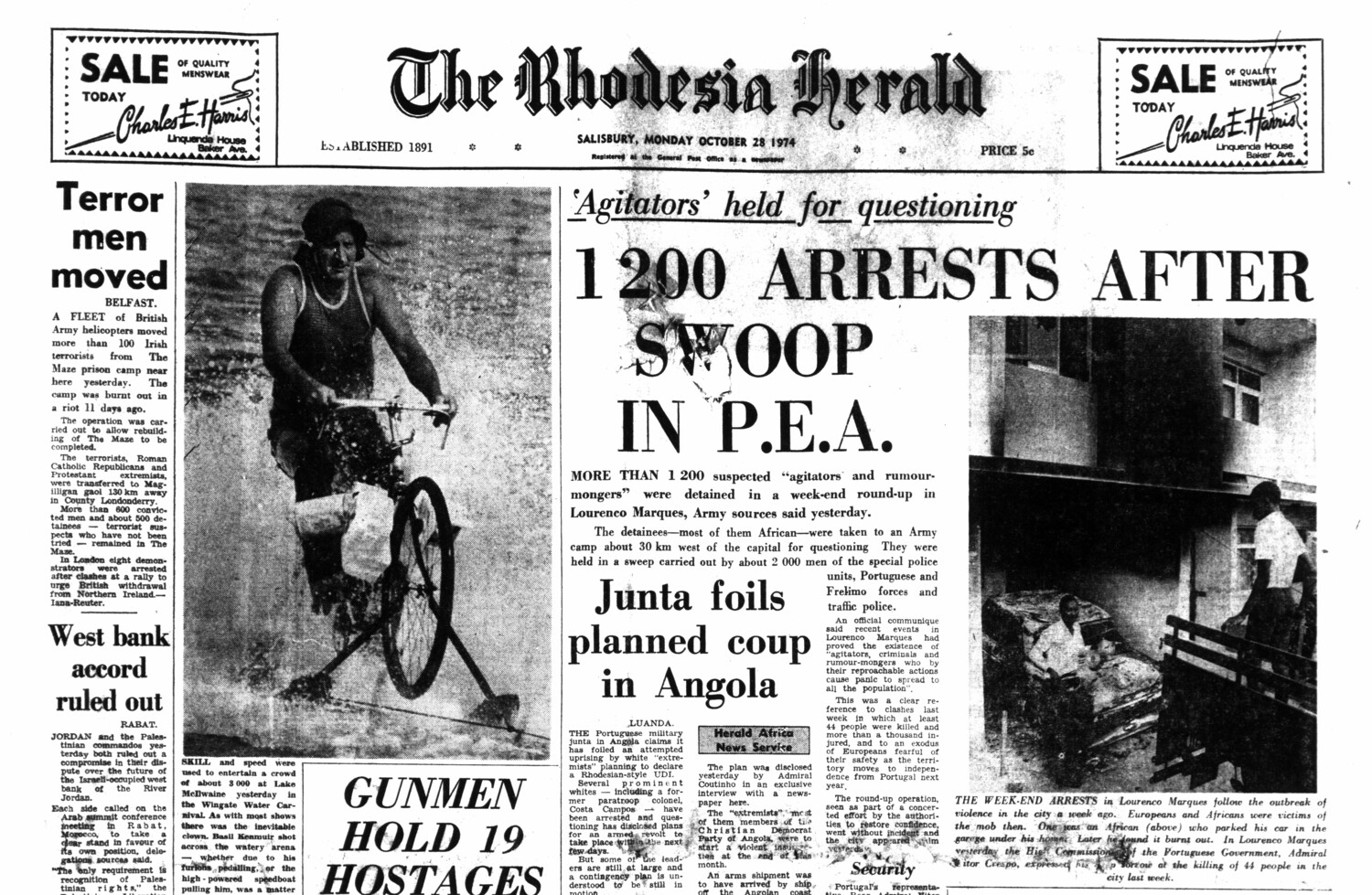 Rhodesia Herald - 28 October 1974