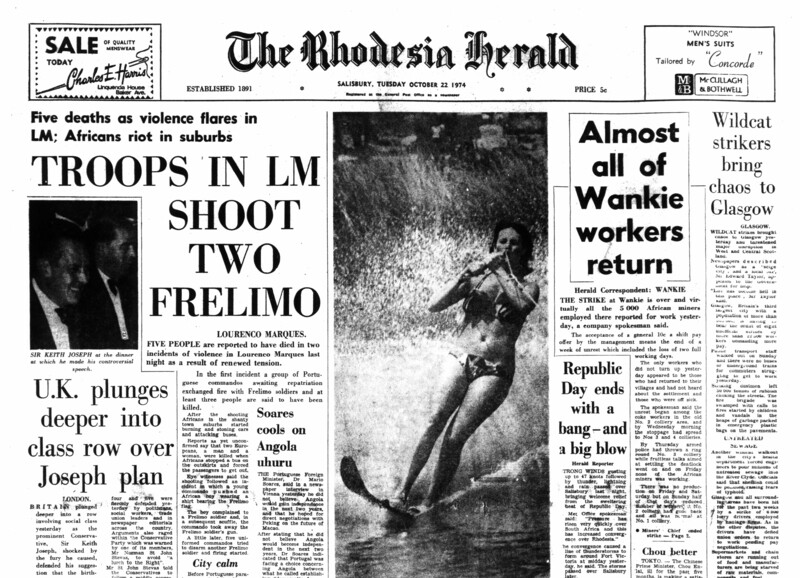 Rhodesia Herald - 22 October 1974