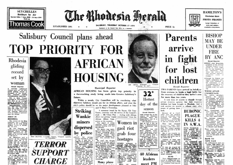 Rhodesia Herald - 17 October 1974