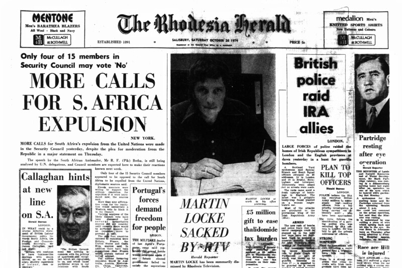 Rhodesia Herald - 26 October 1974