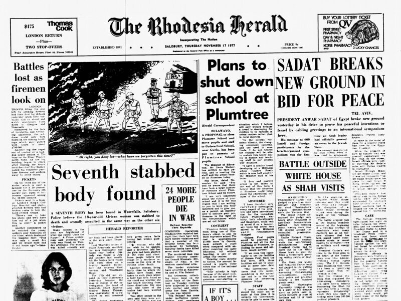 Rhodesia Herald -17 November 1977