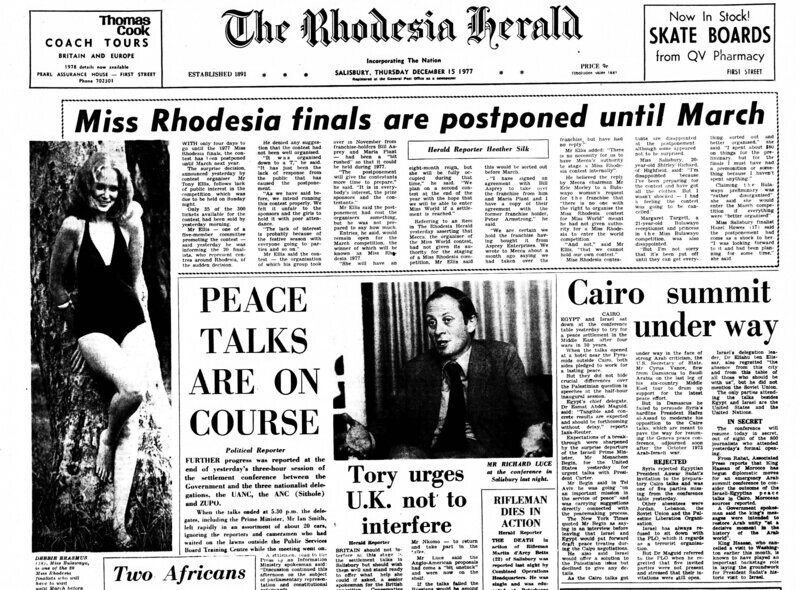 Rhodesia Herald - 15 December 1977