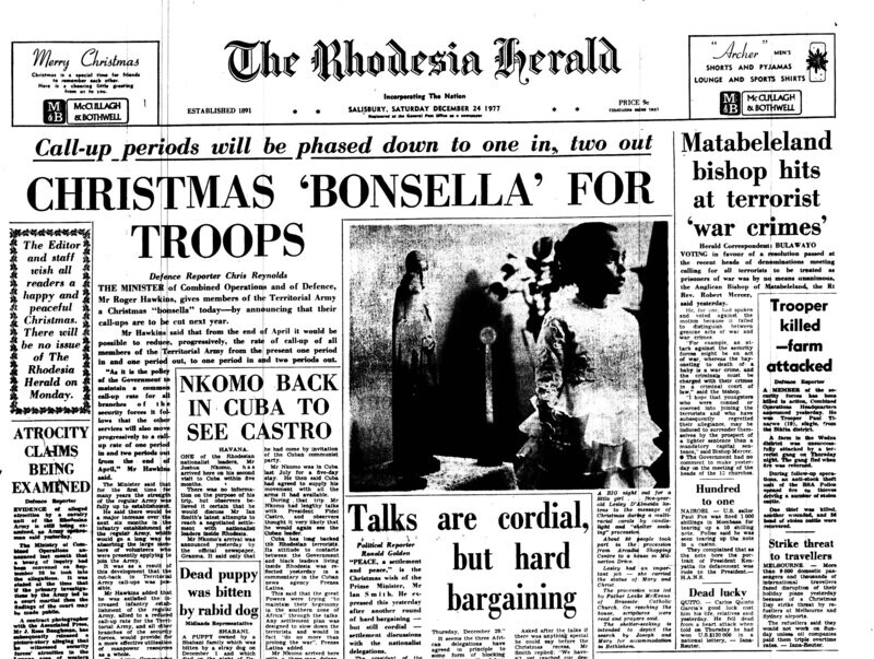 Rhodesia Herald - 24 December 1977