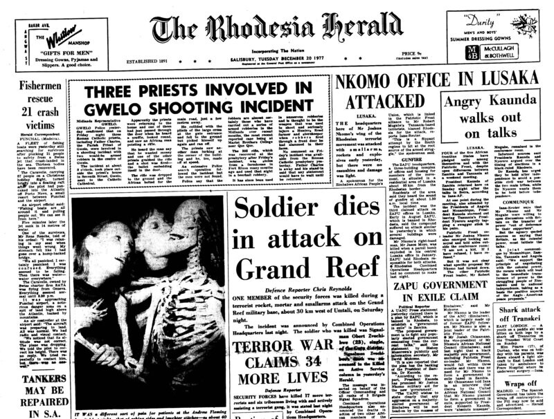 Rhodesia Herald - 20 December 1977