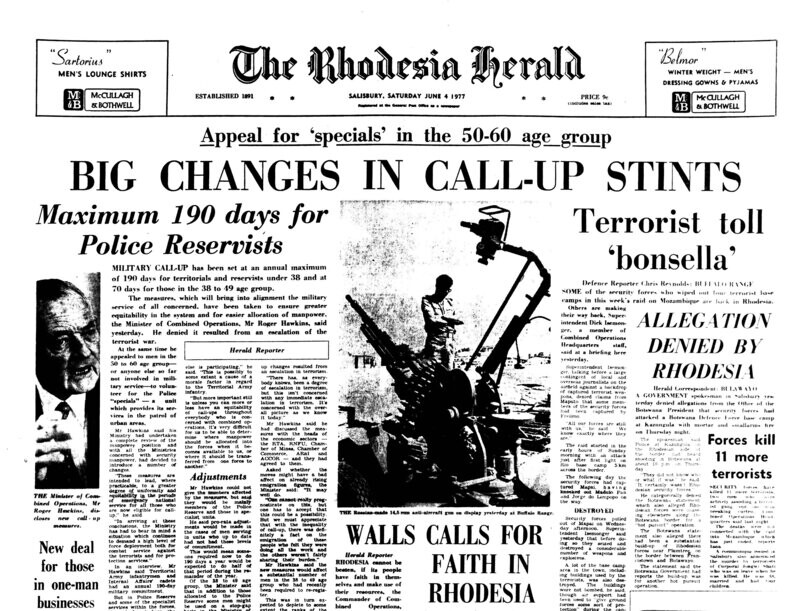 Rhodesia Herald - 4 June 1977