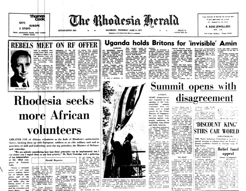 Rhodesia Herald - 9 June 1977