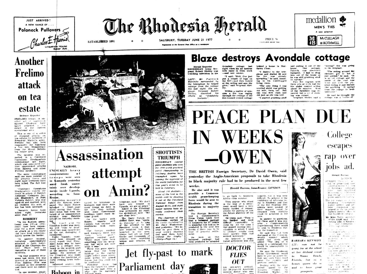 Rhodesia Herald - 21 June 1977
