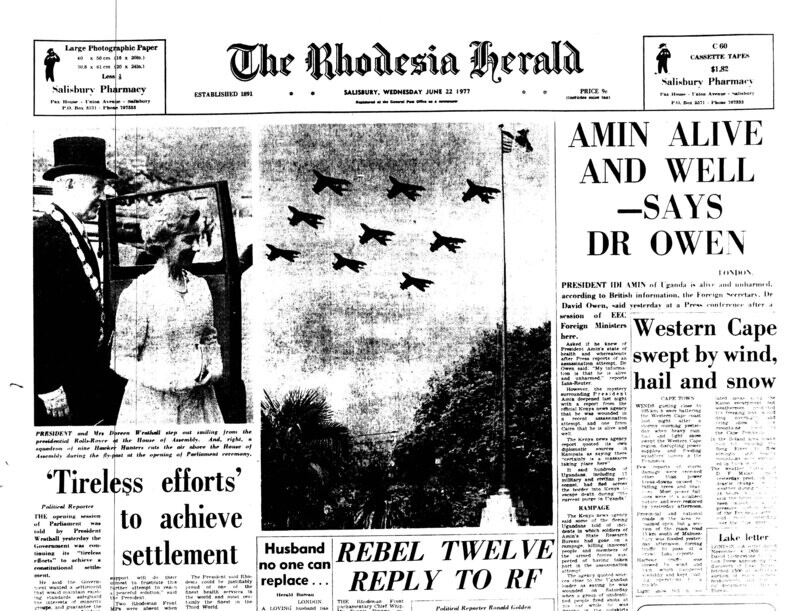 Rhodesia Herald - 22 June 1977