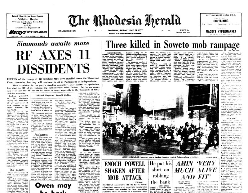 Rhodesia Herald - 24 June 1977