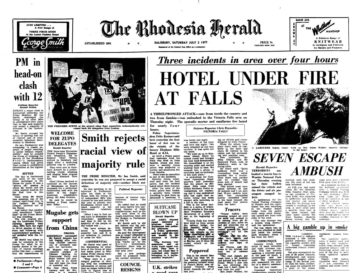 Rhodesia Herald - 2 July 1977
