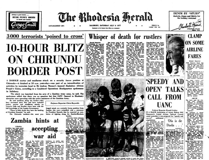 Rhodesia Herald - 9 July 1977