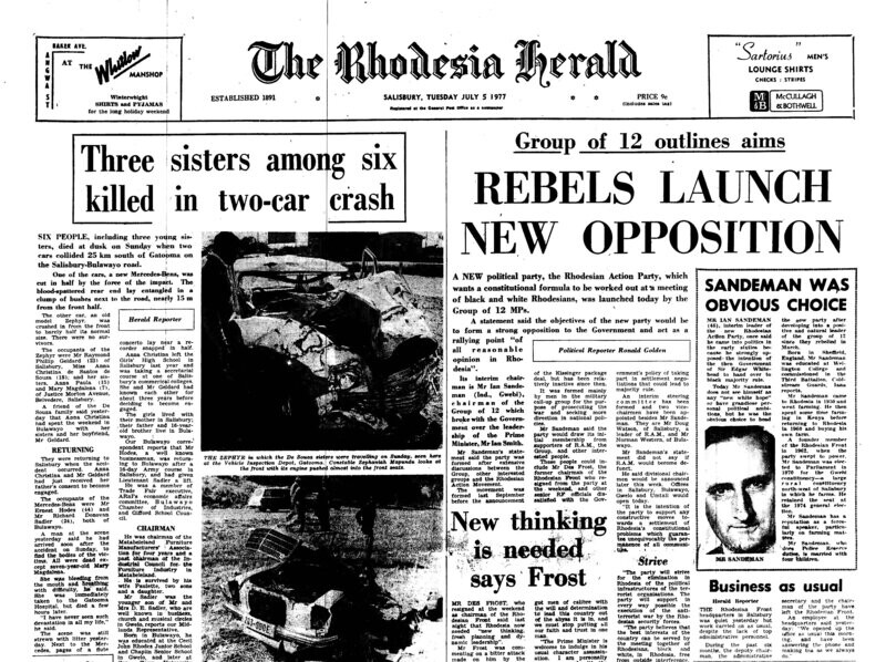 Rhodesia Herald - 5 July 1977
