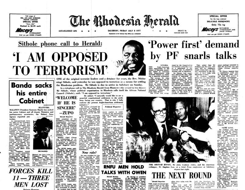 Rhodesia Herald - 8 July 1977