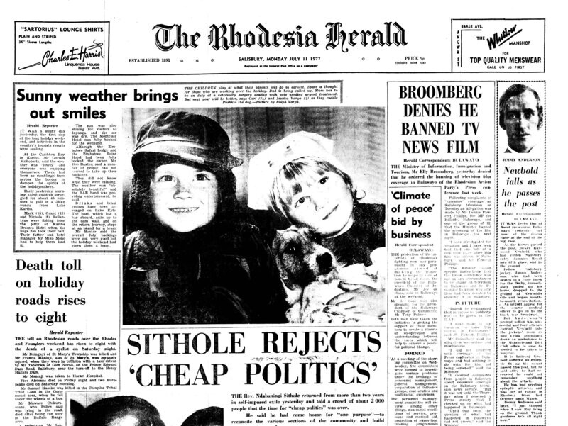 Rhodesia Herald - 11 July 1977