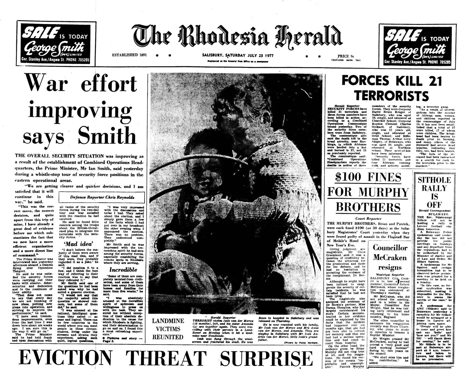 Rhodesia Herald - 23 July 1977