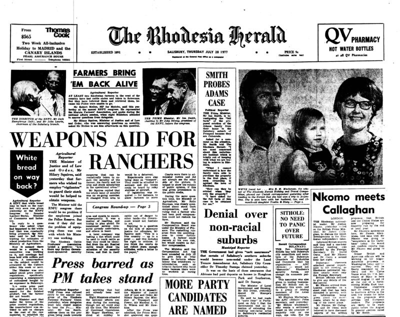 Rhodesia Herald - 28 July 1977