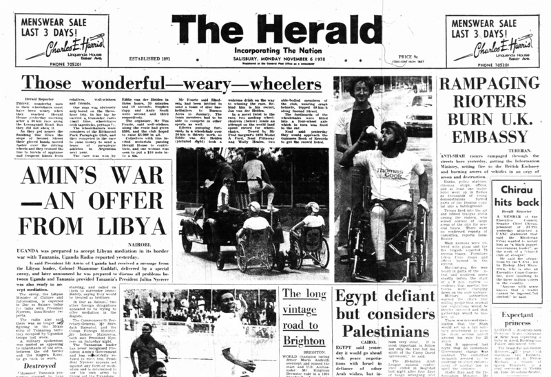 Rhodesia Herald - 6 November 1978