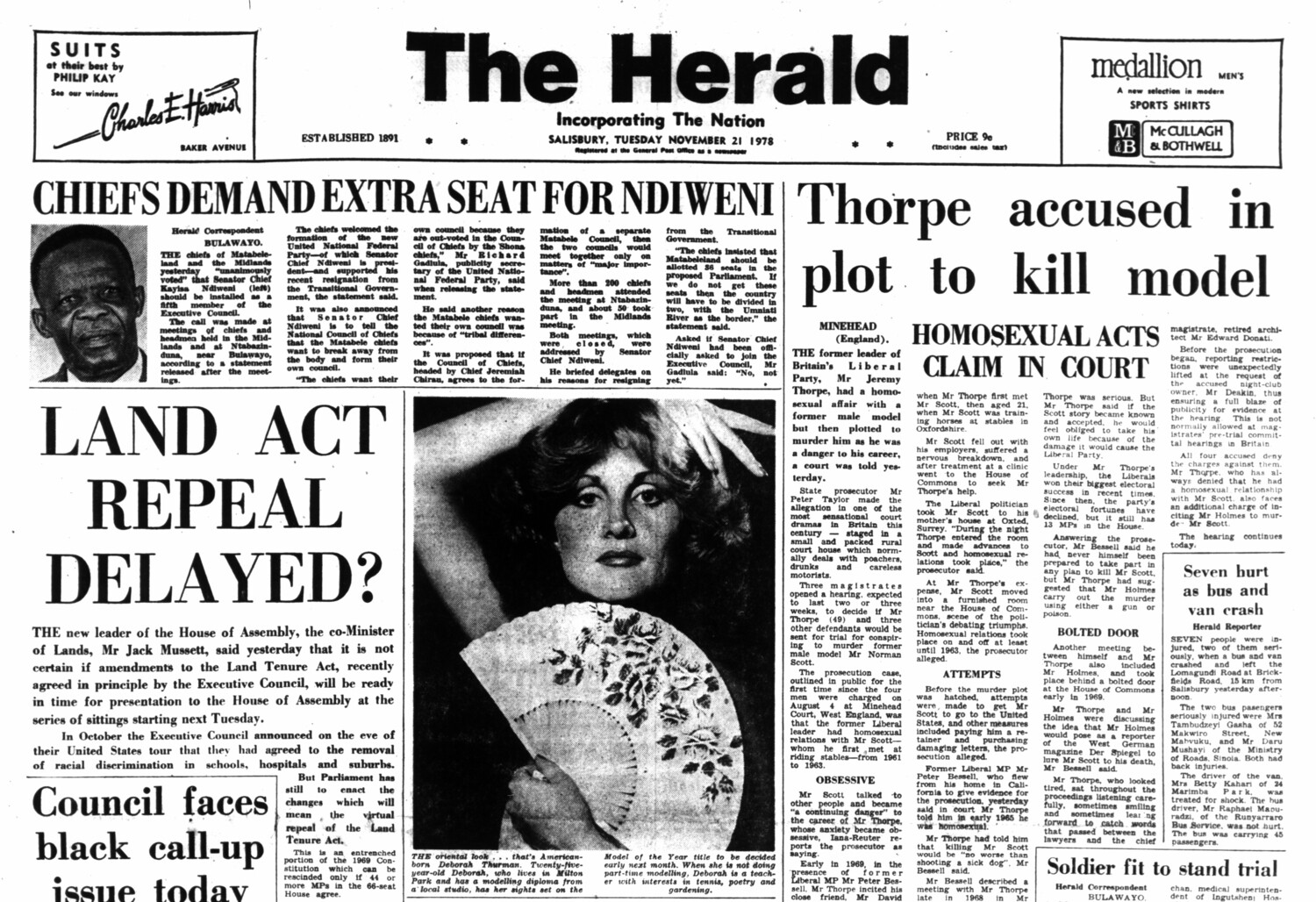 Rhodesia Herald - 21 November 1978