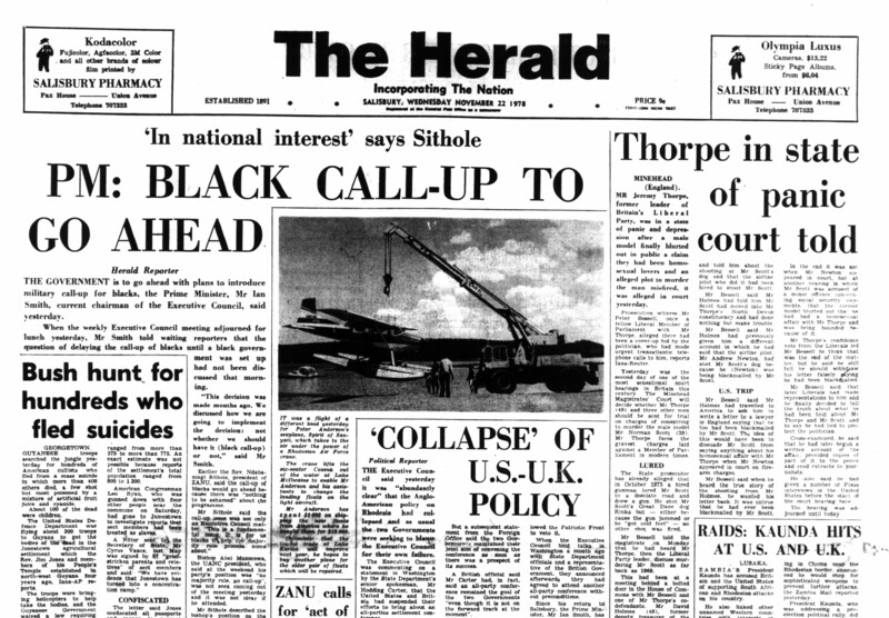 Rhodesia Herald - 22 November 1978